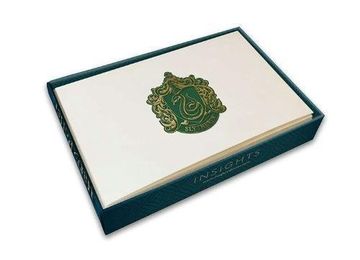 portada Harry Potter: Slytherin Foil Notecards (Set of 10) (Harry Potter Foil Note Cards)
