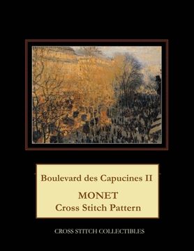 portada Blvd. des Capucines II: Monet Cross Stitch Pattern (in English)
