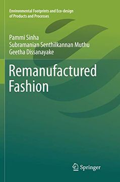 portada Remanufactured Fashion (Environmental Footprints and Eco-Design of Products and Processes)