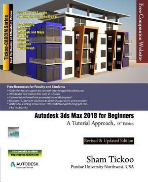 portada Autodesk 3ds Max 2018 for Beginners: A Tutorial Approach (in English)