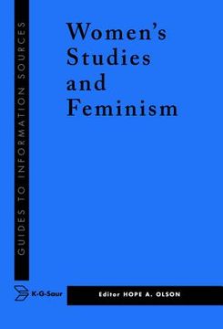 portada Information Sources in Women's Studies and Feminism (Guides to Information Sources) 