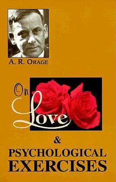 portada on love/psychological exercises,with some aphorisms & other essays