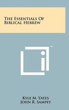 portada the essentials of biblical hebrew (en Inglés)