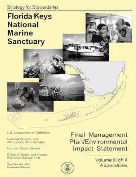 portada Florida Keys National Marine Sanctuary Volume III of III (en Inglés)