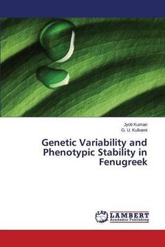 portada Genetic Variability and Phenotypic Stability in Fenugreek (en Inglés)