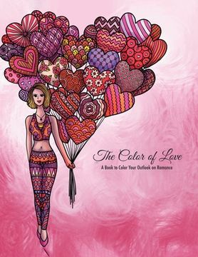 portada The Color of Love Valentine's Day Coloring Book (en Inglés)
