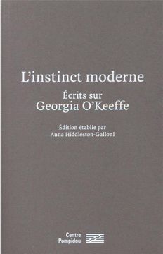 portada L'instinct Moderne; Écrits sur Georgia O'keeffe