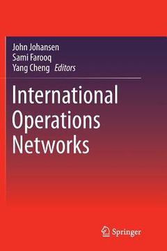 portada International Operations Networks (en Inglés)