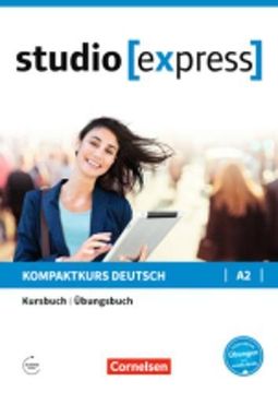 portada studio express A2 - Kurs- und Übungsbuch mit Audios online (in German)