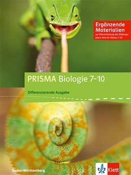 portada Prisma Biologie 7-10. Differenzierende Ausgabe Baden-Württemberg Ergänzende Materialien (5Er Pack) Klasse 7-10 (en Alemán)