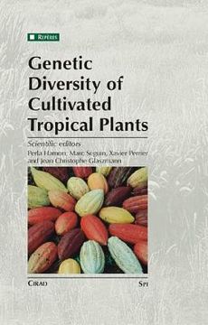 portada genetic diversity of cultivated tropical plants (en Inglés)