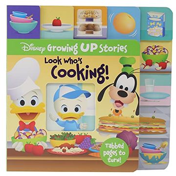 portada Disney Growing up Stories: Look Who`S Cooking! (en Inglés)