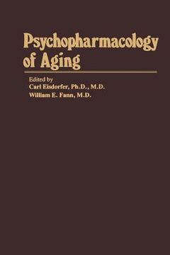 portada Psychopharmacology of Aging (in English)