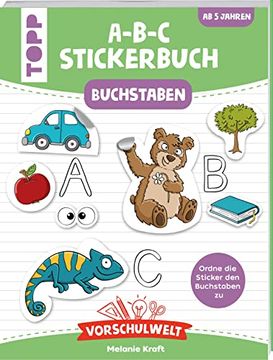 portada Vorschulwelt - das A-B-C-Stickerbuch: Buchstaben (in German)