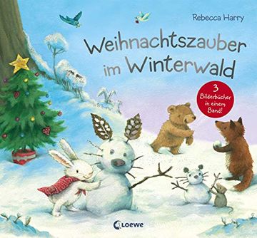 portada Weihnachtszauber im Winterwald: Weihnachtsgeschichte für Kinder ab 3 (en Alemán)