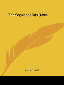 portada the oxycephalids (1890) (en Inglés)