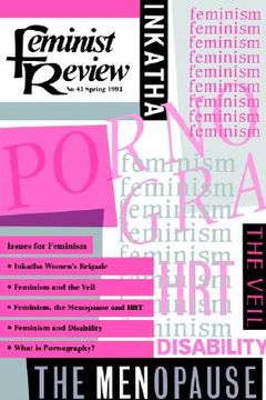portada feminist review: issue no. 33 (in English)