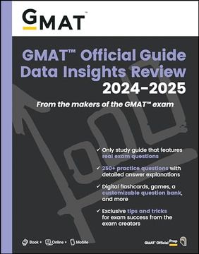 portada Gmat Official Guide Data Insights Review 2024-2025: Book + Online Question Bank
