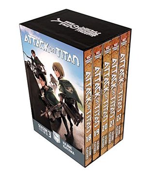 portada Attack on Titan Season 3 Part 2 Manga box set (en Inglés)