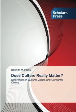 portada Does Culture Really Matter?: Differences in Cultural Values and Consumer Choice
