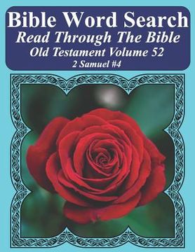 portada Bible Word Search Read Through The Bible Old Testament Volume 52: 2 Samuel #4 Extra Large Print (en Inglés)