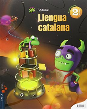 portada Llengua catalana 2n Primària Superpixèpolis LA (Projecte Superpixèpolis)