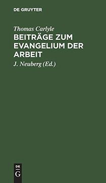 portada Beiträge zum Evangelium der Arbeit (in German)