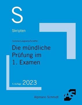 portada Skript die Mündliche Prüfung im 1. Examen (en Alemán)