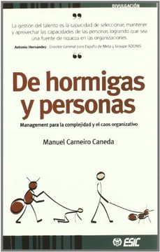 portada De Hormigas y Personas - Management Para la Complejidad y el Caos Organizativo (in Spanish)