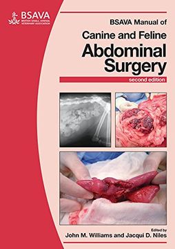 portada Bsava Manual of Canine and Feline Abdominal Surgery (Bsava British Small Animal Veterinary Association) (en Inglés)