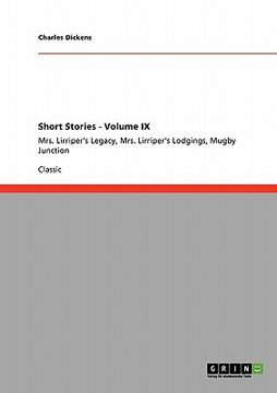 portada short stories - volume ix