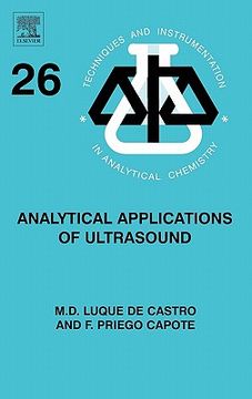 portada analytical applications of ultrasound (en Inglés)