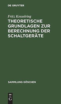 portada Theoretische Grundlagen zur Berechnung der Schaltgeräte (en Alemán)