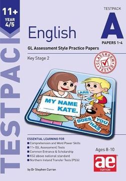 portada 11+ English Year 4/5 Testpack a Papers 1-4: GL Assessment Style Practice Papers