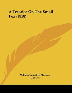 portada a treatise on the small pox (1858)
