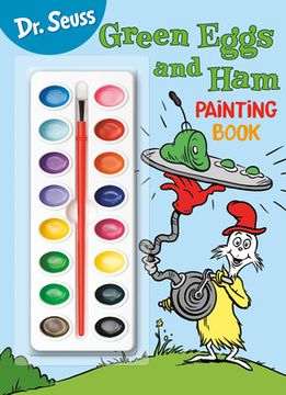 portada Dr. Seuss: Green Eggs and Ham Painting Book: Coloring and Activity Book with Paint Box (en Inglés)