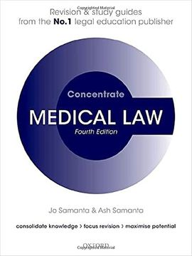 portada Medical law Concentrate: Law Revision and Study Guide 