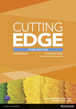 portada Cutting Edge 3rd Edition Intermediate Students'Book With dvd and Myenglishlab Pack 