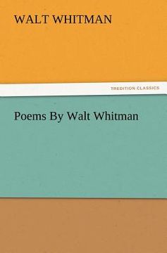 portada poems by walt whitman (en Inglés)