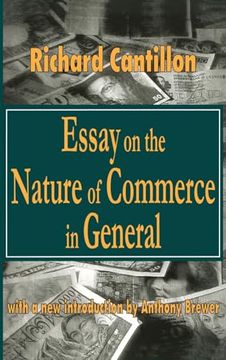 portada Essay on the Nature of Commerce in General (en Inglés)