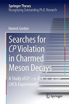 portada Searches for cp Violation in Charmed Meson Decays: A Study of d+ → k - k+ ∏+ at the Lhcb Experiment (Springer Theses) (en Inglés)