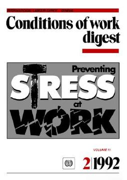 portada preventing stress at work. conditions of work digest 2/1992 (in English)