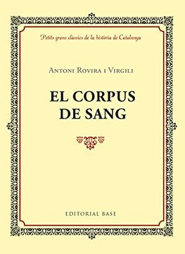 portada El Corpus De Sang (en Catalá)