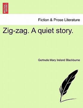 portada zig-zag. a quiet story. (en Inglés)