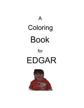 portada A coloring book for Edgar (en Inglés)