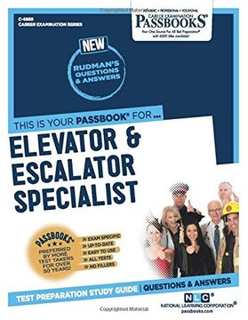 portada Elevator and Escalator Specialist (en Inglés)