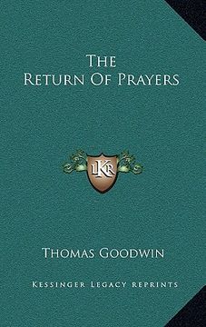 portada the return of prayers