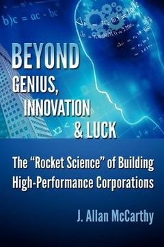 portada beyond genius, innovation & luck (in English)