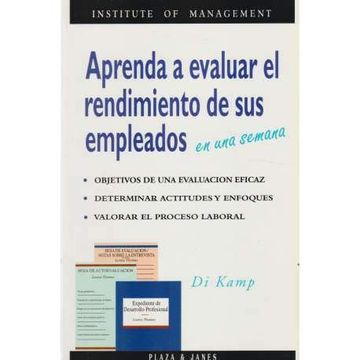 portada Aprenda a Evaluar el Rendimiento de sus Empleados