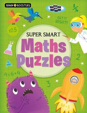 portada Brain Boosters: Super-Smart Maths Puzzles (en Inglés)